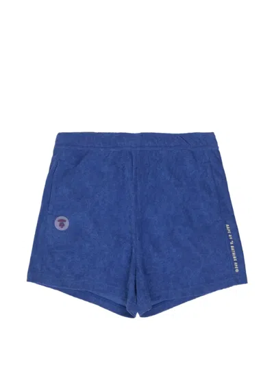 Aape By A Bathing Ape Elasticated-waistband Shorts In Blue