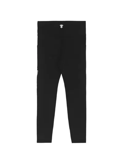 Aape By A Bathing Ape Elastic-waistband Leggings In Multi