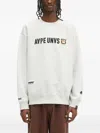 Aape By A Bathing Ape Embroidered Sweatshirt In Yellow