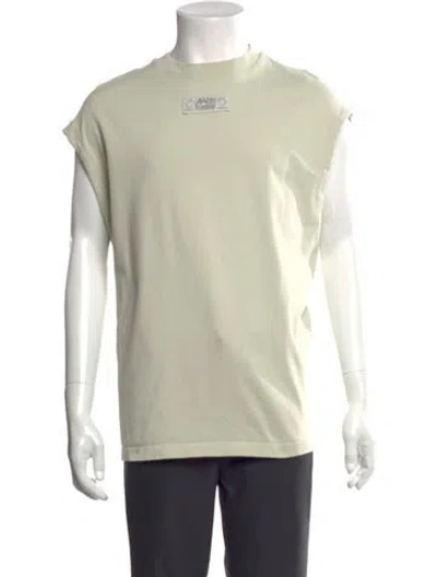 Pre-owned Aape By A Bathing Ape Graphic Print Crew Neck T-shirt In Green