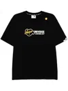 Aape By A Bathing Ape Graphic-print T-shirt In 黑色