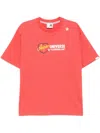 Aape By A Bathing Ape Graphic-print T-shirt In 红色