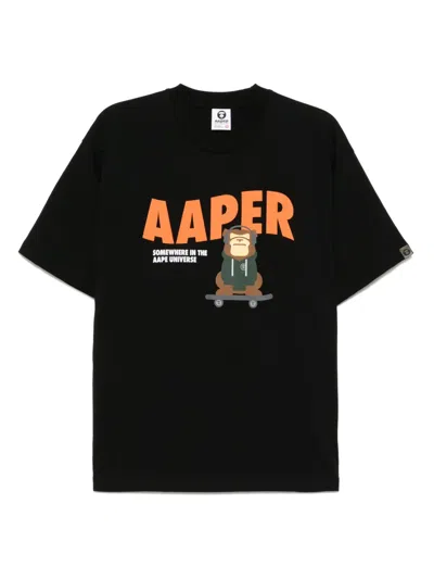Aape By A Bathing Ape Graphic-print T-shirt