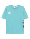 Aape By A Bathing Ape T-shirt Mit Grafischem Print In Blau
