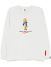 Aape By A Bathing Ape Graphic-print T-shirt In Grey