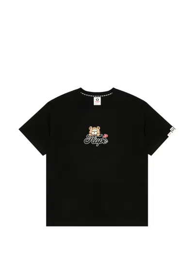 Aape By A Bathing Ape Graphic-print T-shirt In Brown