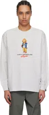 Aape By A Bathing Ape Graphic-print T-shirt In Wh2 Heather White