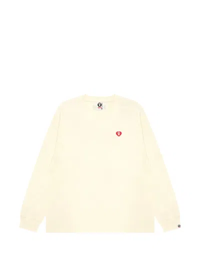 Aape By A Bathing Ape Human Made Long-sleeve T-shirt In Pink