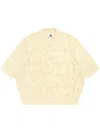 Aape By A Bathing Ape Knitted Shirt In Yellow