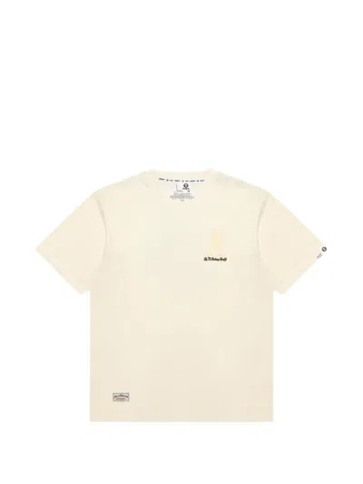 Aape By A Bathing Ape Letter Patch Aape Sport T-shirt In Neutral