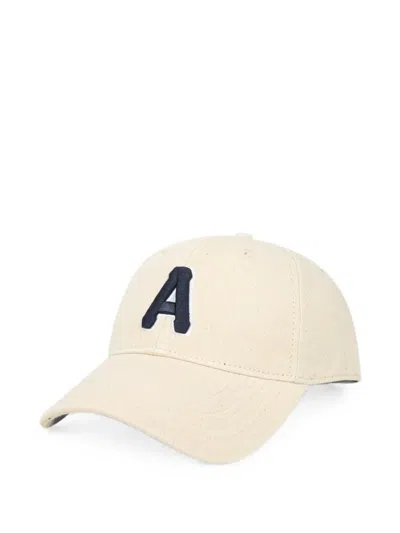 Aape By A Bathing Ape Letter-embroidered Baseball Cap In Neutral