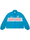 Aape By A Bathing Ape Logo-appliqué Bomber Jacket In 蓝色