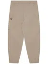 Aape By A Bathing Ape Logo-appliqué Cargo Trousers In Nude