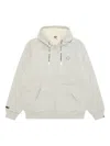 Aape By A Bathing Ape Logo Appliqué Zip Hoodie In Gray