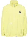 Aape By A Bathing Ape Slogan-motif Bomber Jacket In Green
