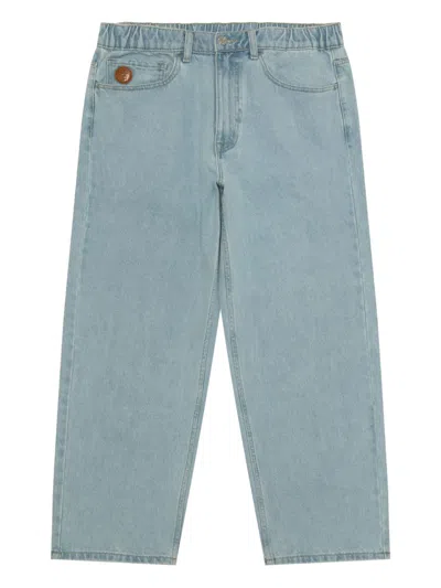 Aape By A Bathing Ape Logo-detail Cotton Jeans In Blue