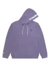 Aape By A Bathing Ape Logo-detail Long-sleeves Hoodie In Purple