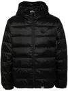 Aape By A Bathing Ape Logo Down Jacket In Black