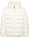 Aape By A Bathing Ape Logo Down Jacket In Neutrals