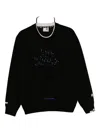 Aape By A Bathing Ape Logo-embossed Sweatshirt In Black