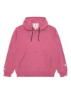 Aape By A Bathing Ape Logo-embossed Zip-up Hoodie In Pink