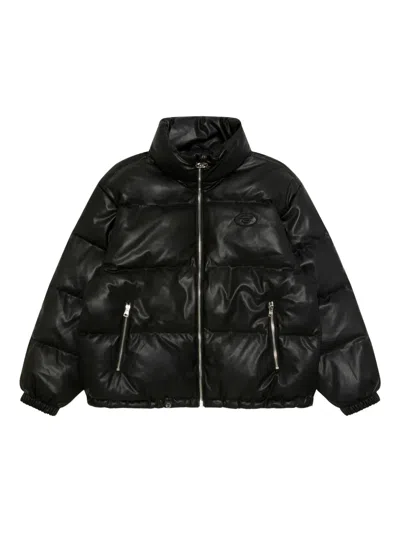 Aape By A Bathing Ape Logo-embroidered Padded Jacket In Black