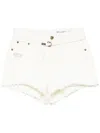 Aape By A Bathing Ape Logo-embroidered Shorts In 白色