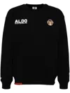 Aape By A Bathing Ape Logo-embroidered Sweatshirt In Black