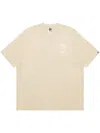 Aape By A Bathing Ape Logo-embroidered T-shirt In Neutrals