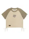 Aape By A Bathing Ape Logo-embroidered T-shirt In Neutrals