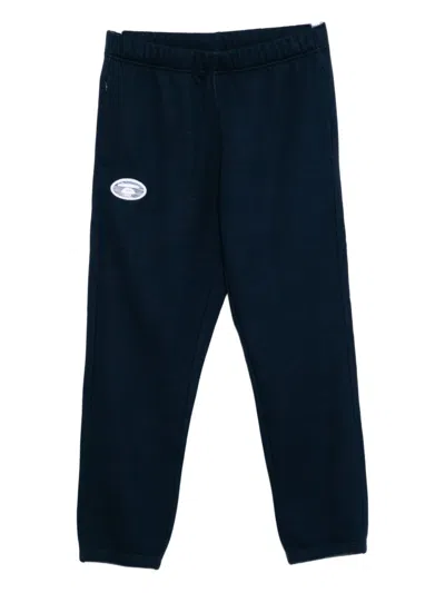 Aape By A Bathing Ape Logo-embroidered Track Pants In Blue
