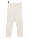 Aape By A Bathing Ape Logo-embroidered Track Pants In Neutral
