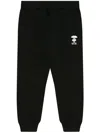 Aape By A Bathing Ape Logo-embroidered Track Pants In Schwarz