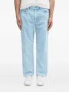 Aape By A Bathing Ape Logo-embroidered Trousers In Blue