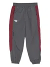 Aape By A Bathing Ape Logo-embroidered Trousers In Animal Print