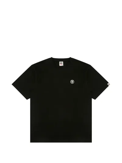 Aape By A Bathing Ape T-shirt Mit Logo-grafik In Black