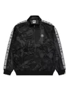 Aape By A Bathing Ape Logo-lettering Bomber Jacket In Black
