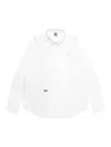 Aape By A Bathing Ape Logo-patch Button-down Shirt In White