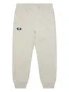 Aape By A Bathing Ape Logo-patch Camouflage-pocket Track Pants In Gray