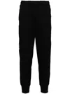 Aape By A Bathing Ape Logo-patch Chino Trousers In Black
