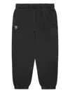 Aape By A Bathing Ape Logo-patch Cuffed Track Pants In Black