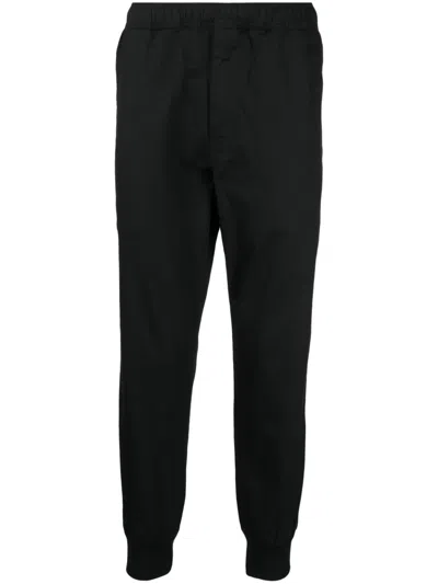 Aape By A Bathing Ape Logo-patch Elasticated-waist Trousers In Black