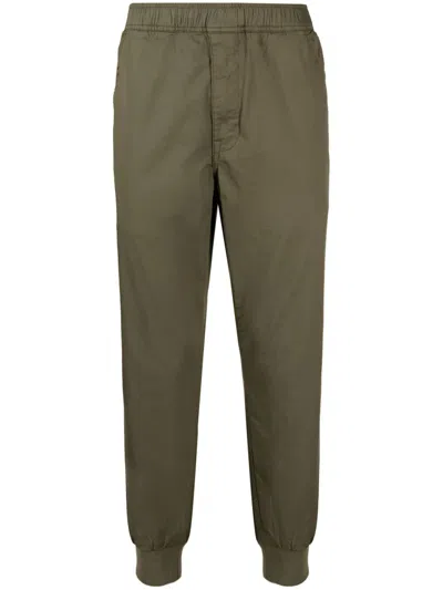 Aape By A Bathing Ape Logo-patch Elasticated-waist Trousers In Green