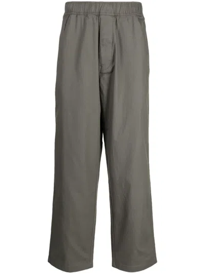 Aape By A Bathing Ape Logo-patch Elasticated-waist Trousers In Grey