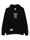 Aape By A Bathing Ape Logo-patch Hoodie In Black