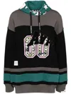 Aape By A Bathing Ape Logo-patch Hoodie In Schwarz