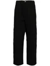 Aape By A Bathing Ape Logo-patch Jeans In Black