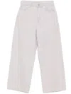 Aape By A Bathing Ape Logo Patch Jeans In Purple
