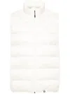 Aape By A Bathing Ape Logo-patch Padded Jacket In White