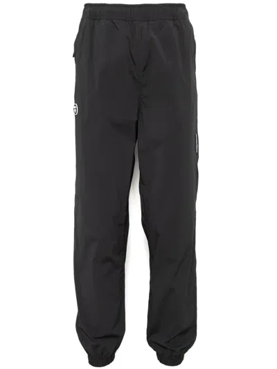 Aape By A Bathing Ape Logo-patch Pants In Grey